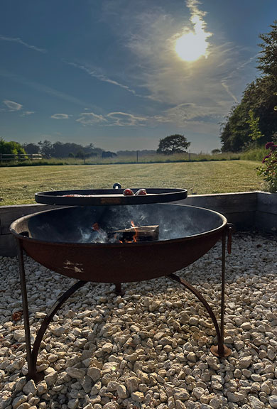 firepit cooking